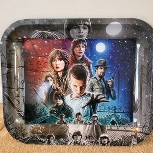 Stranger things metal tray